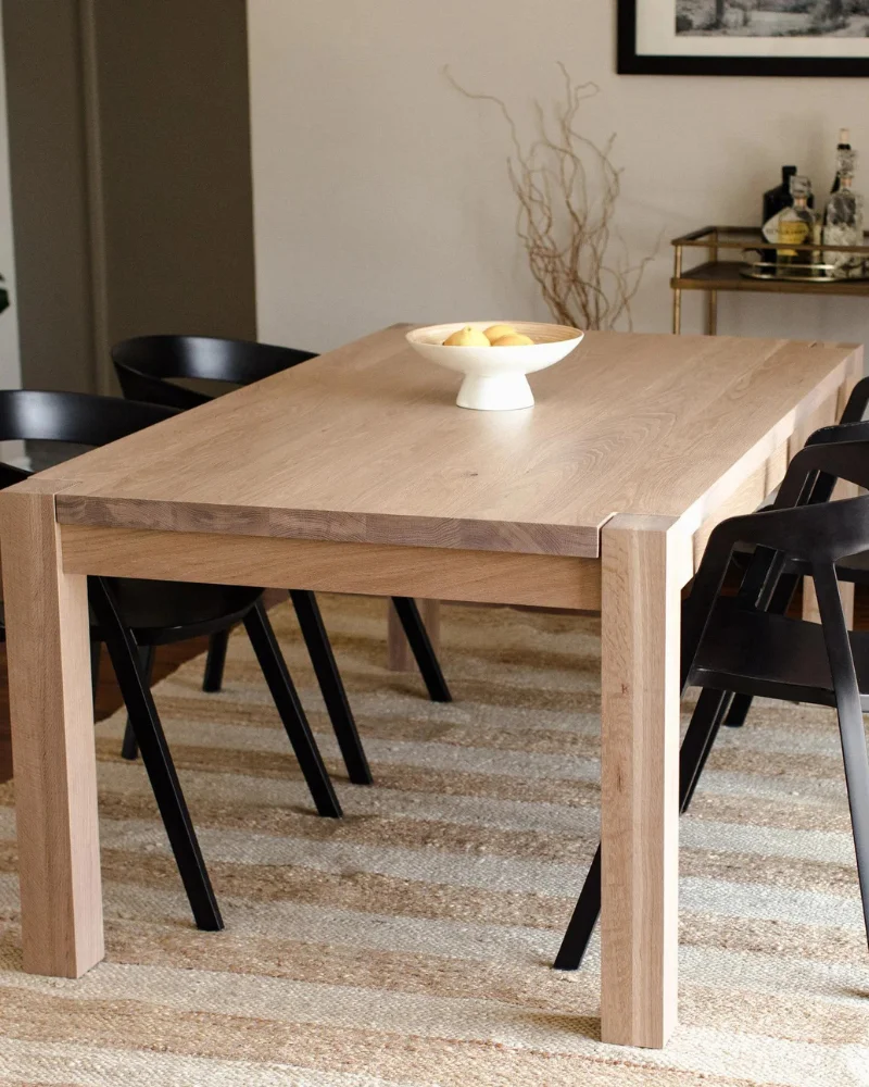 sustainable dining tables