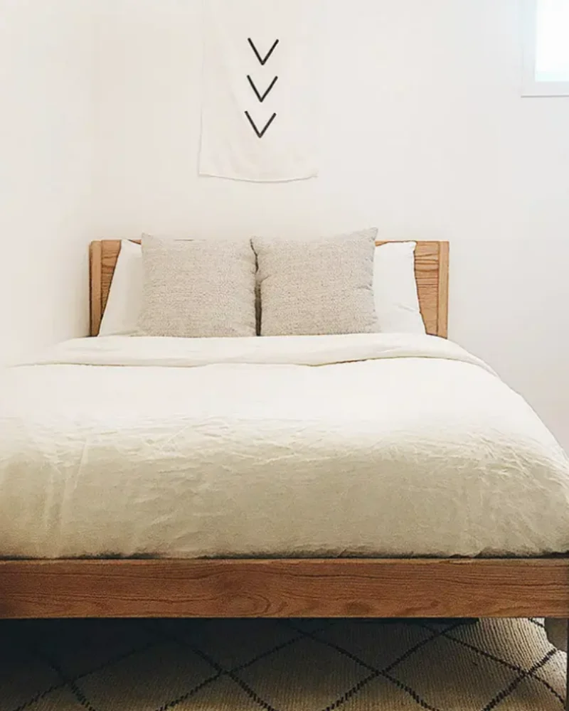 organic bed frame