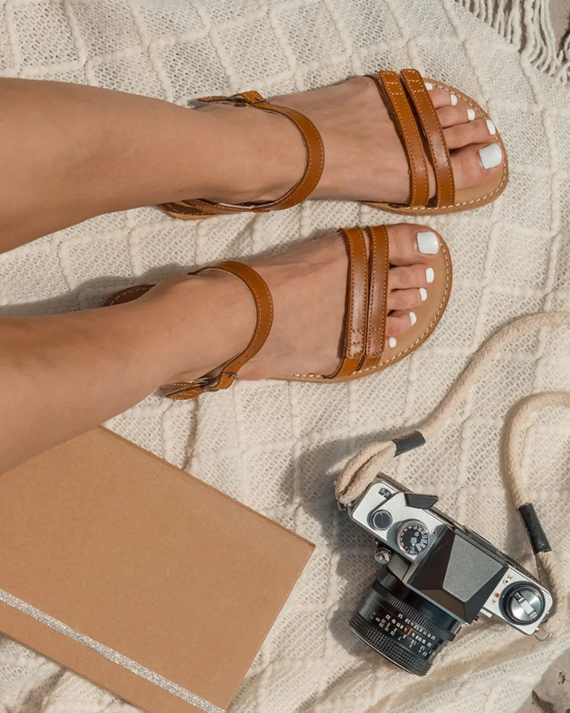 sustainable beach sandals