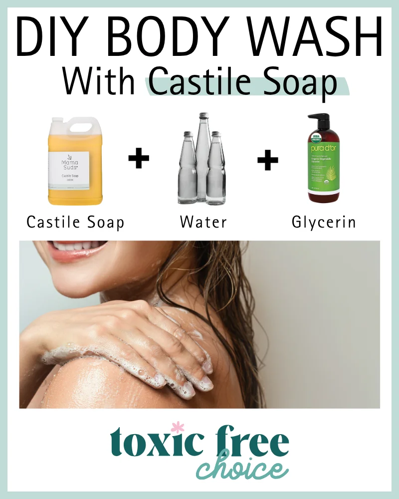 DIY Non-Toxic Body Wash Recipe