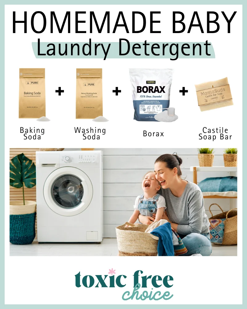 DIY baby clothes detergent