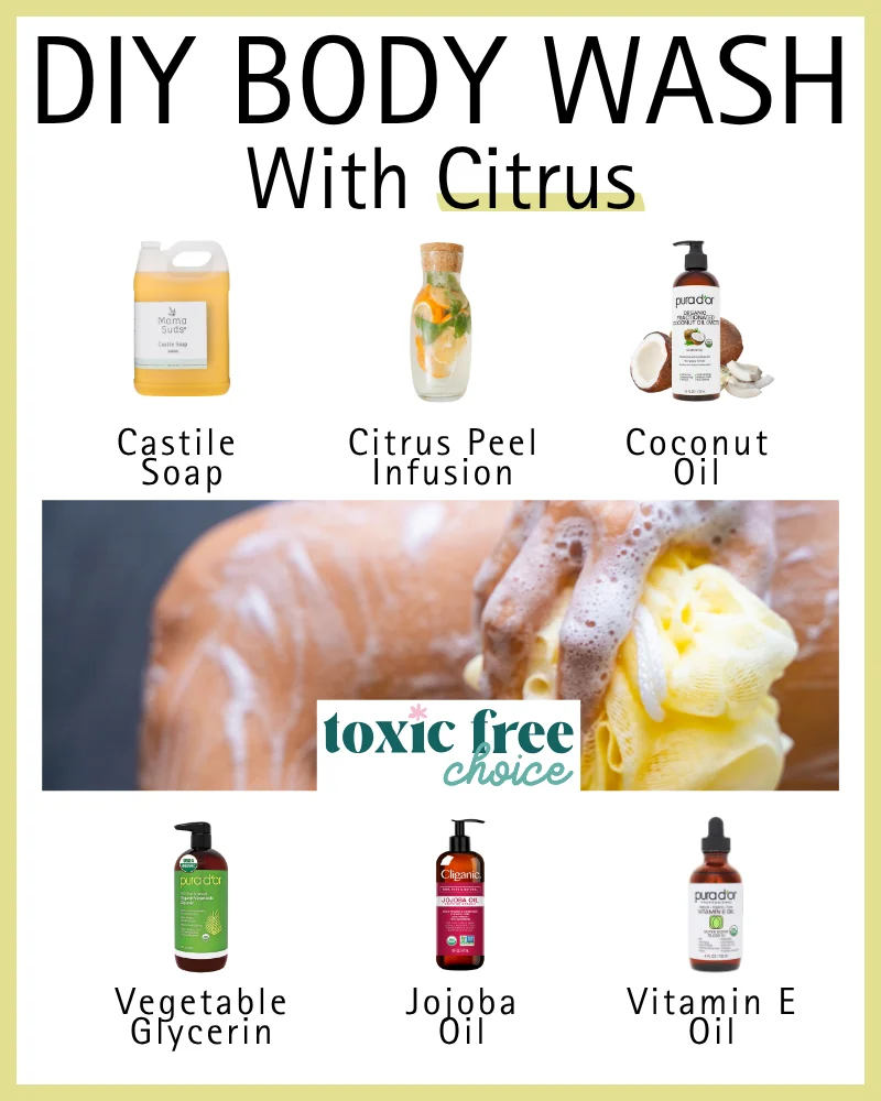 Natural Body Wash DIY