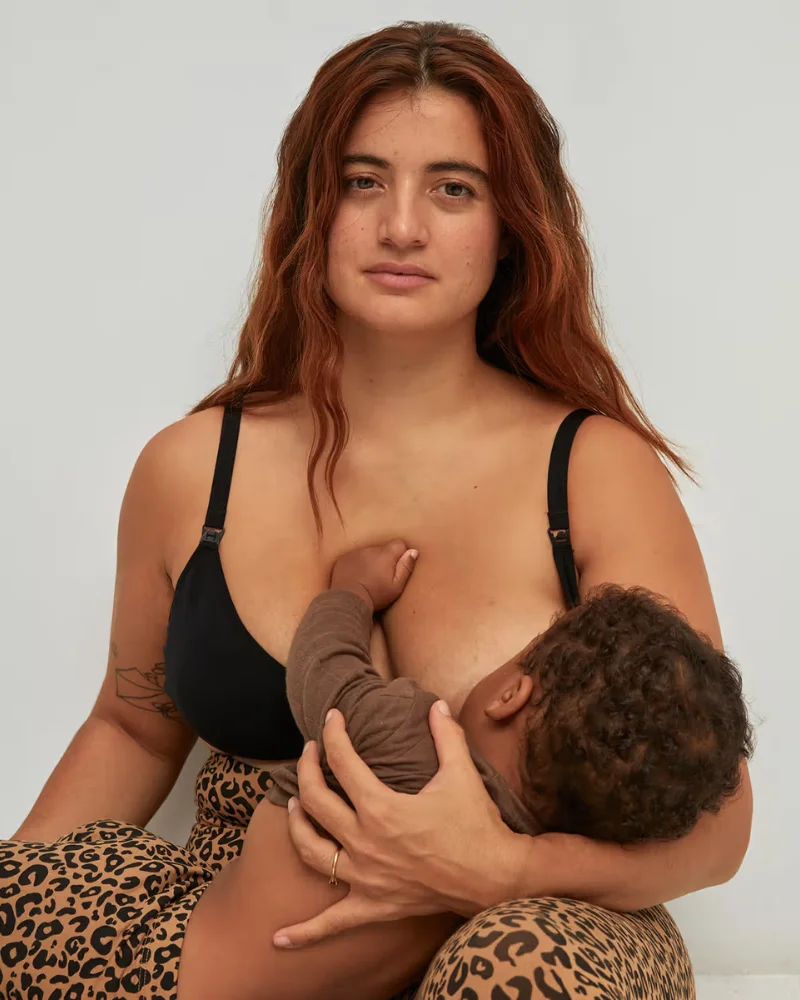 Organic Cotton Bra for Breastfeeding Moms