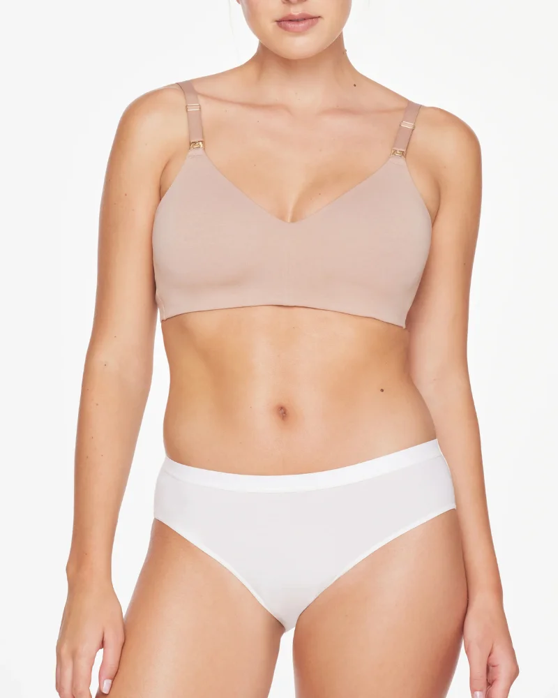 Organic Cotton Wire-Free Nursing Bra