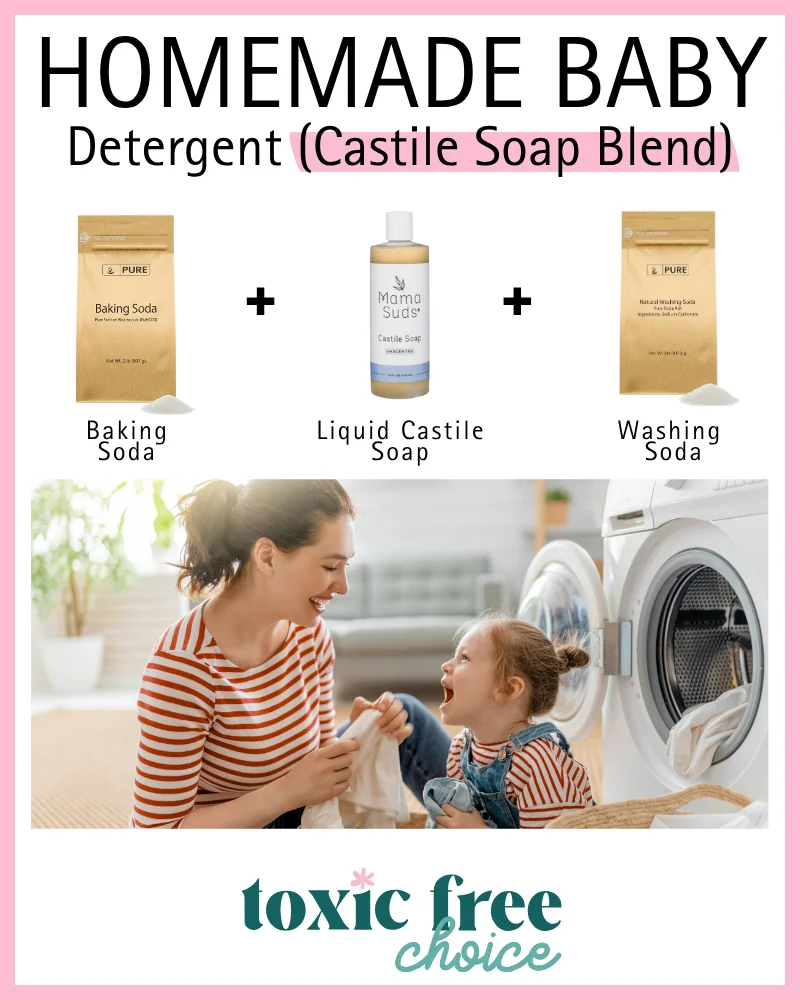 homemade detergent for baby clothes