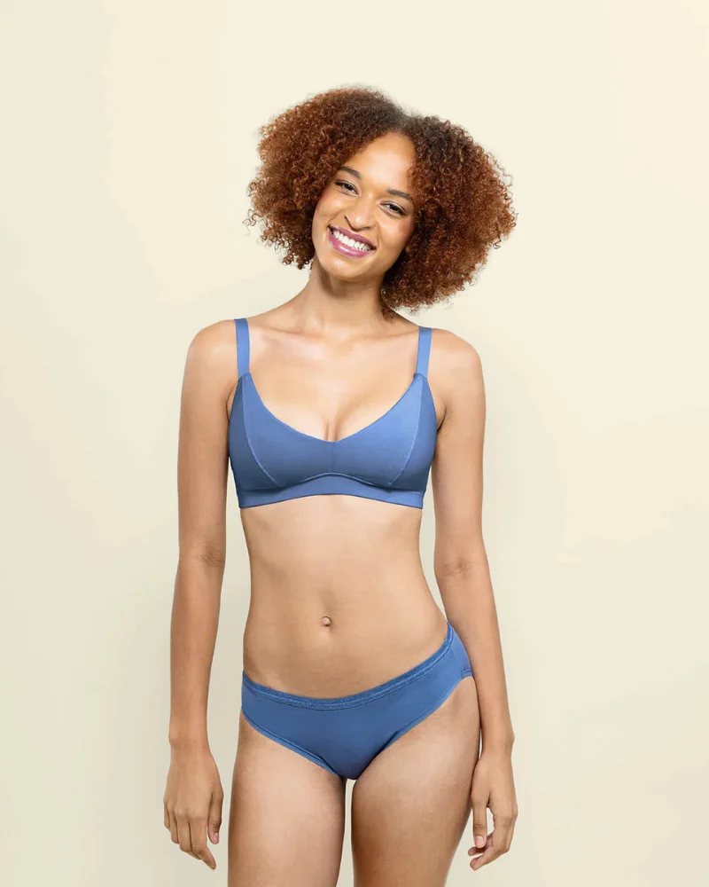 organic wireless bra