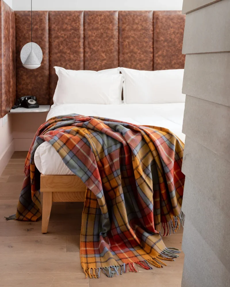 Organic Cotton Throw Blanket