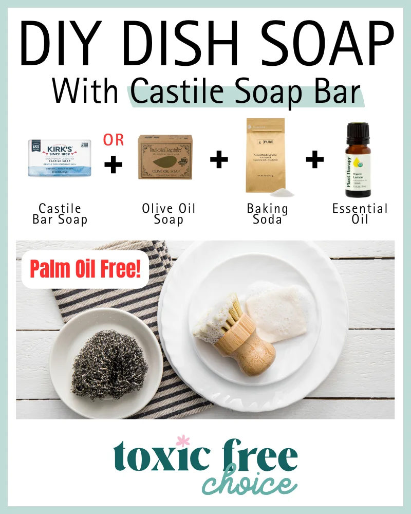 Safe Dish Soap for Sensitive Skin DIY