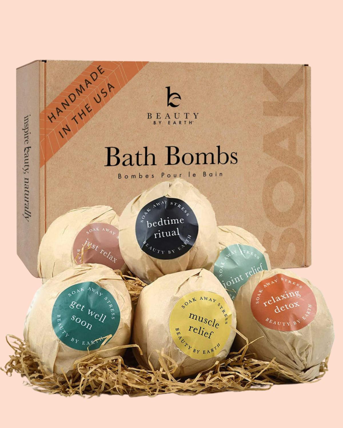 all natural bath bombs
