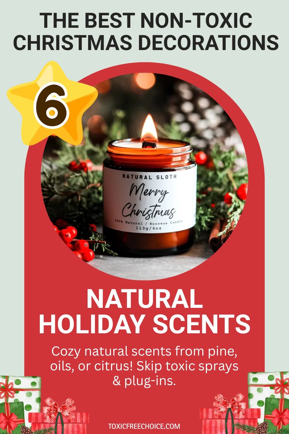 Non-Toxic Christmas Candles