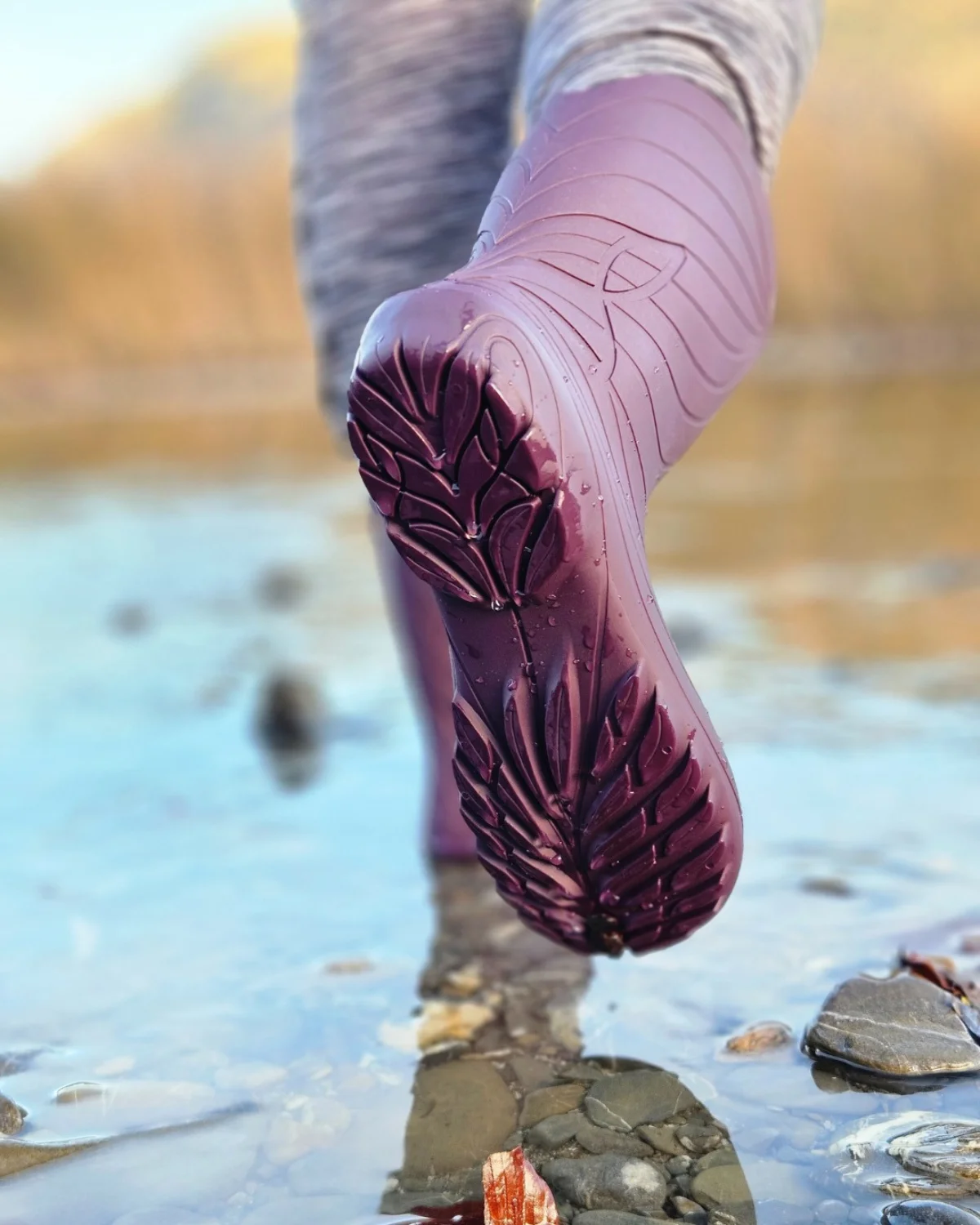 Wildling Ranidae boots crafted with natural materials and flexible soles, designed for low-tox, barefoot comfort.